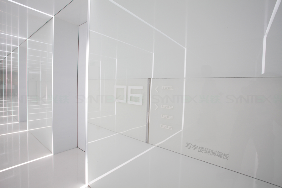 電梯廳過(guò)道鋼制裝飾墻板